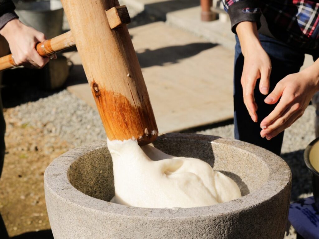 餅つき