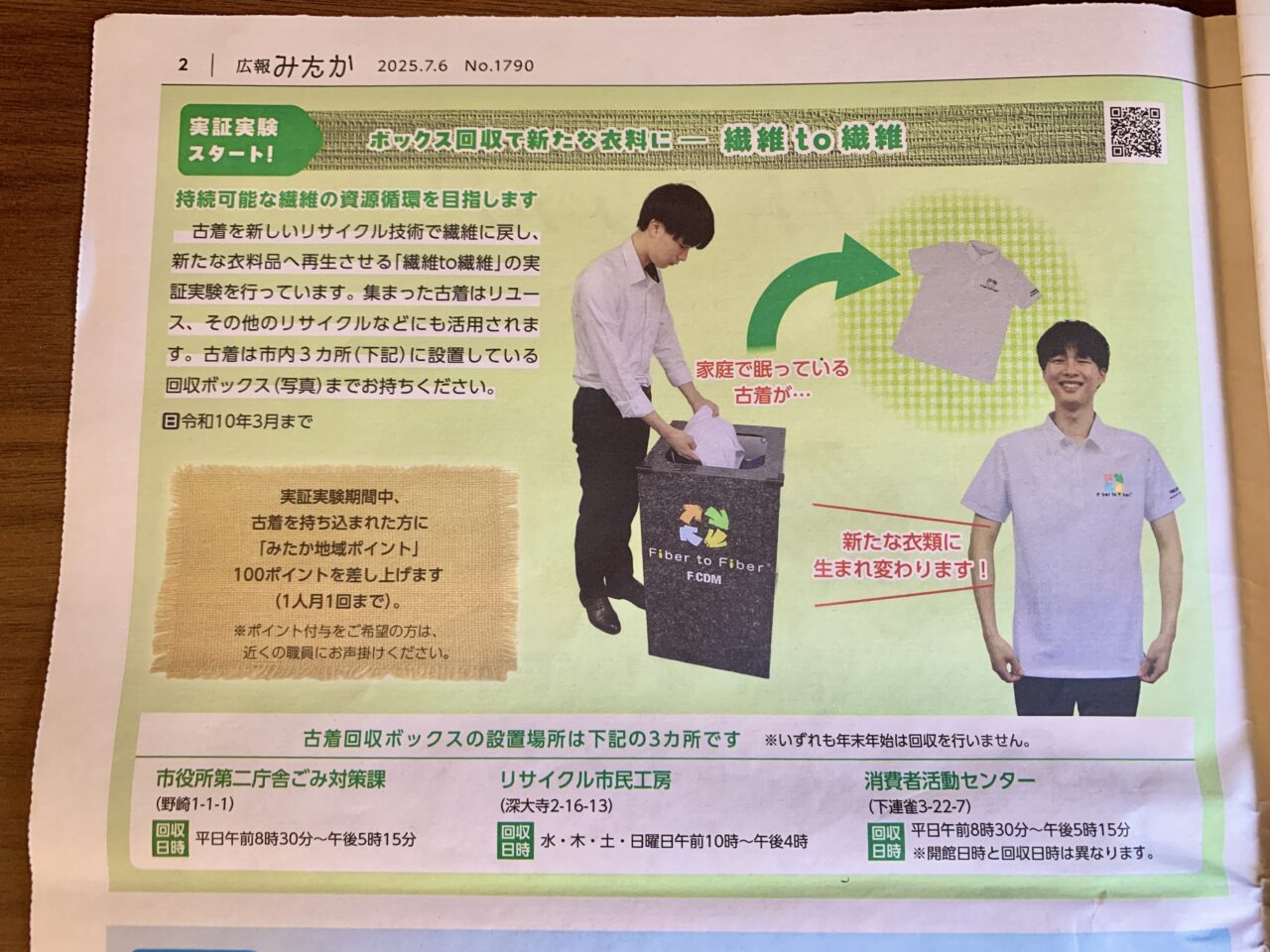 古着リサイクル