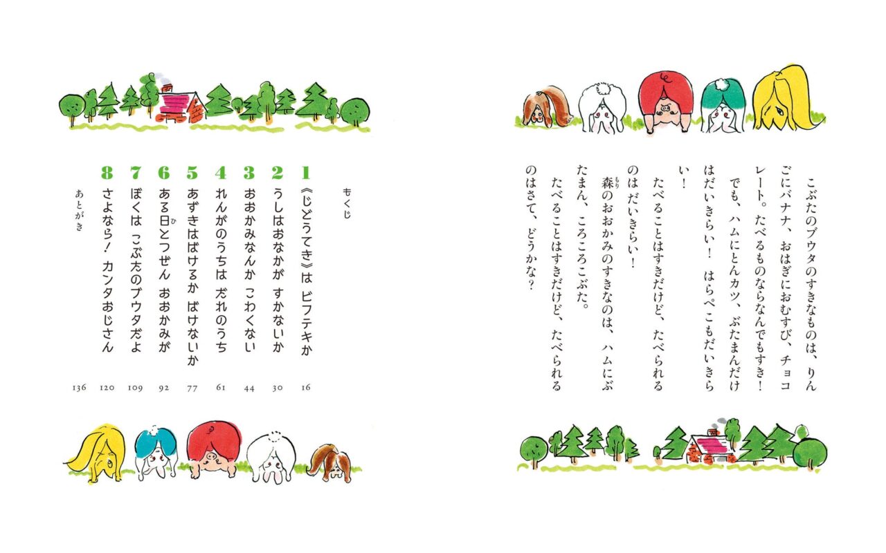 こぶたのブウタもくじ