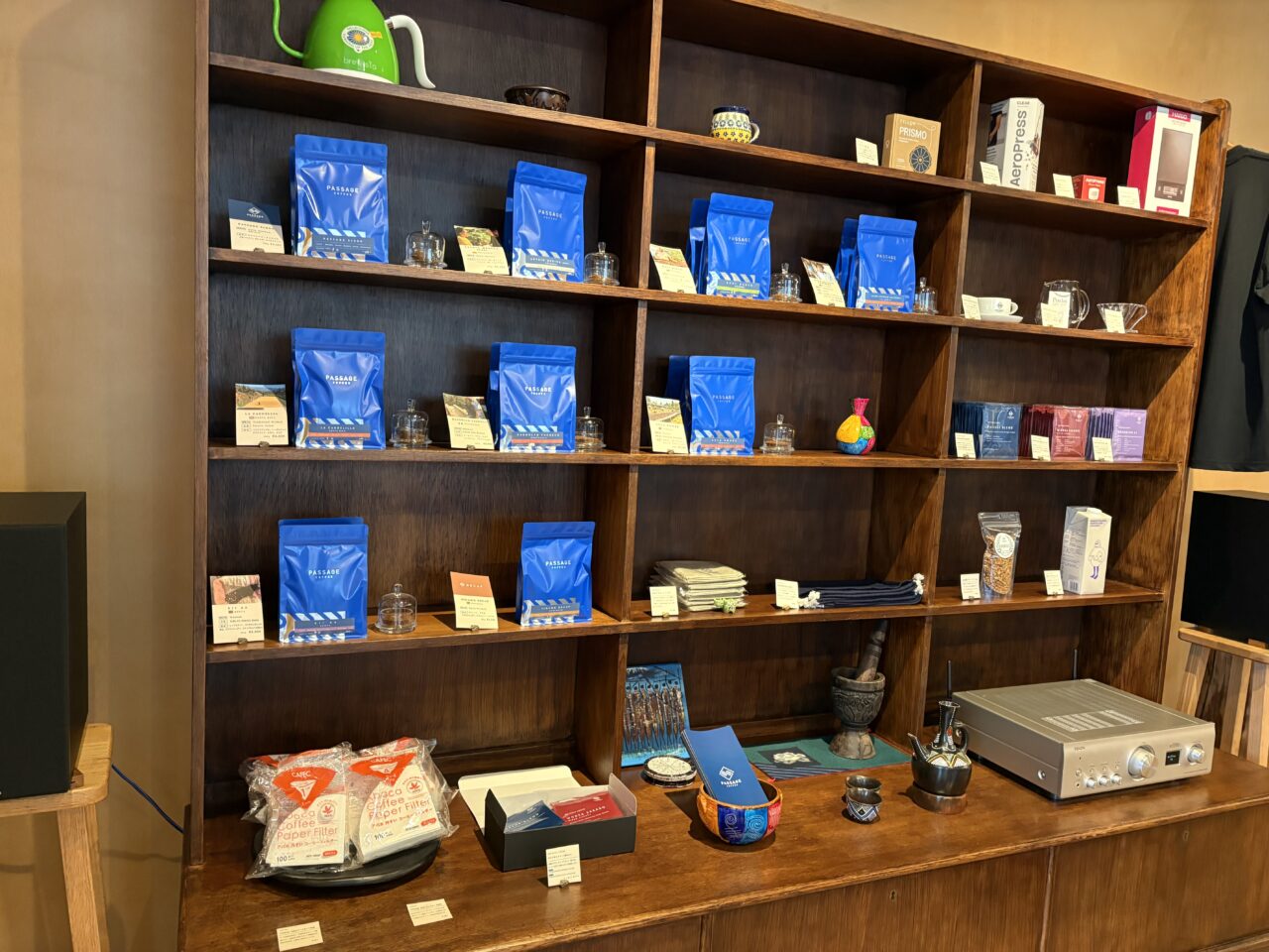 三鷹市井の頭にあるPASSAGE COFFEE MITAKADAI ROASTERYコーヒー
